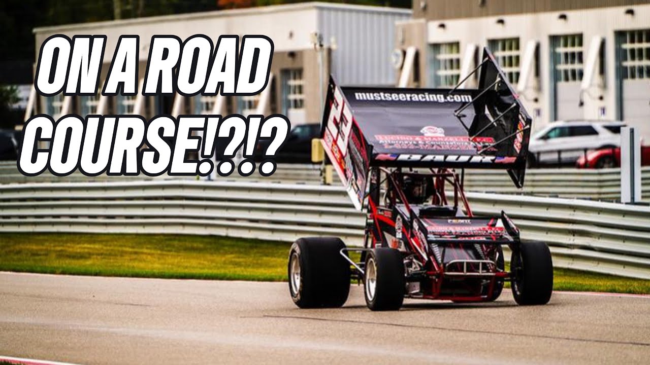 Wanna See What It’s Like To Drive A Sprint Car On A Road Course? Watch The Video!