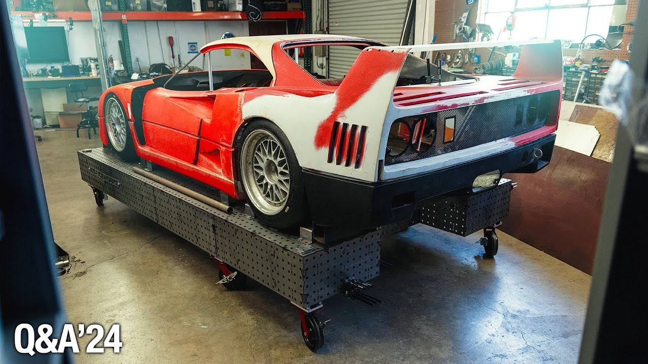 Stanceworks Is Building A Real Ferrari F40, And Here Is All The Info You’ve Been Asking About On This Project