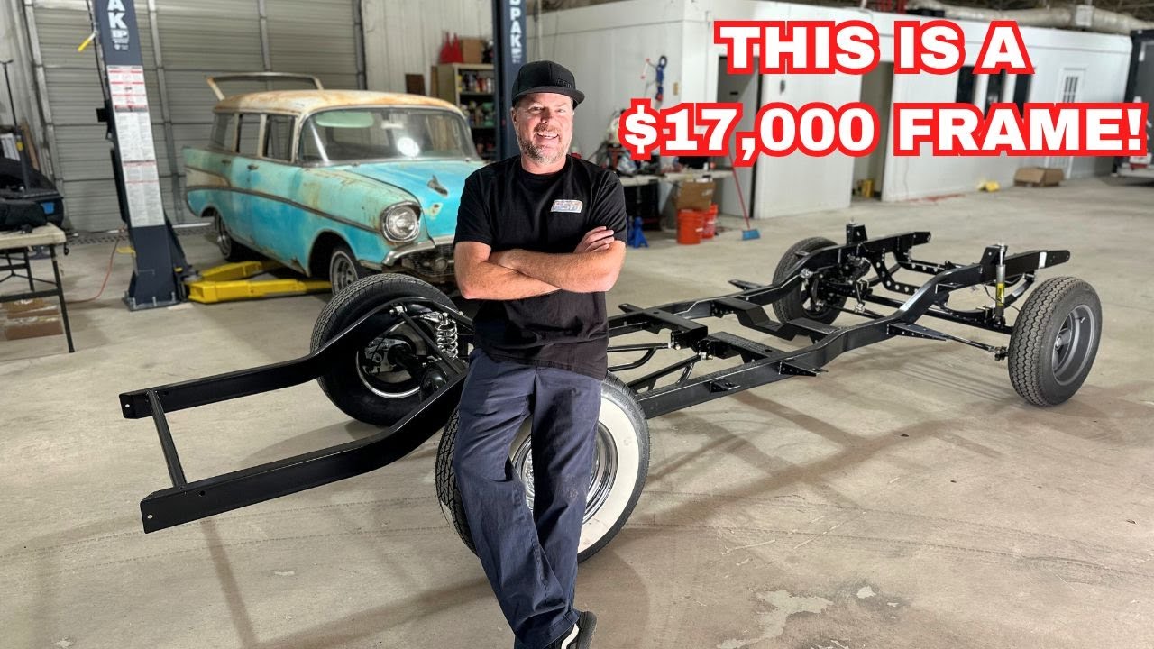 IS AN AFTERMARKET CHASSIS WORTH IT? FINNEGAN IS BODY SWAPPING HIS 1957 CHEVY GASSER.