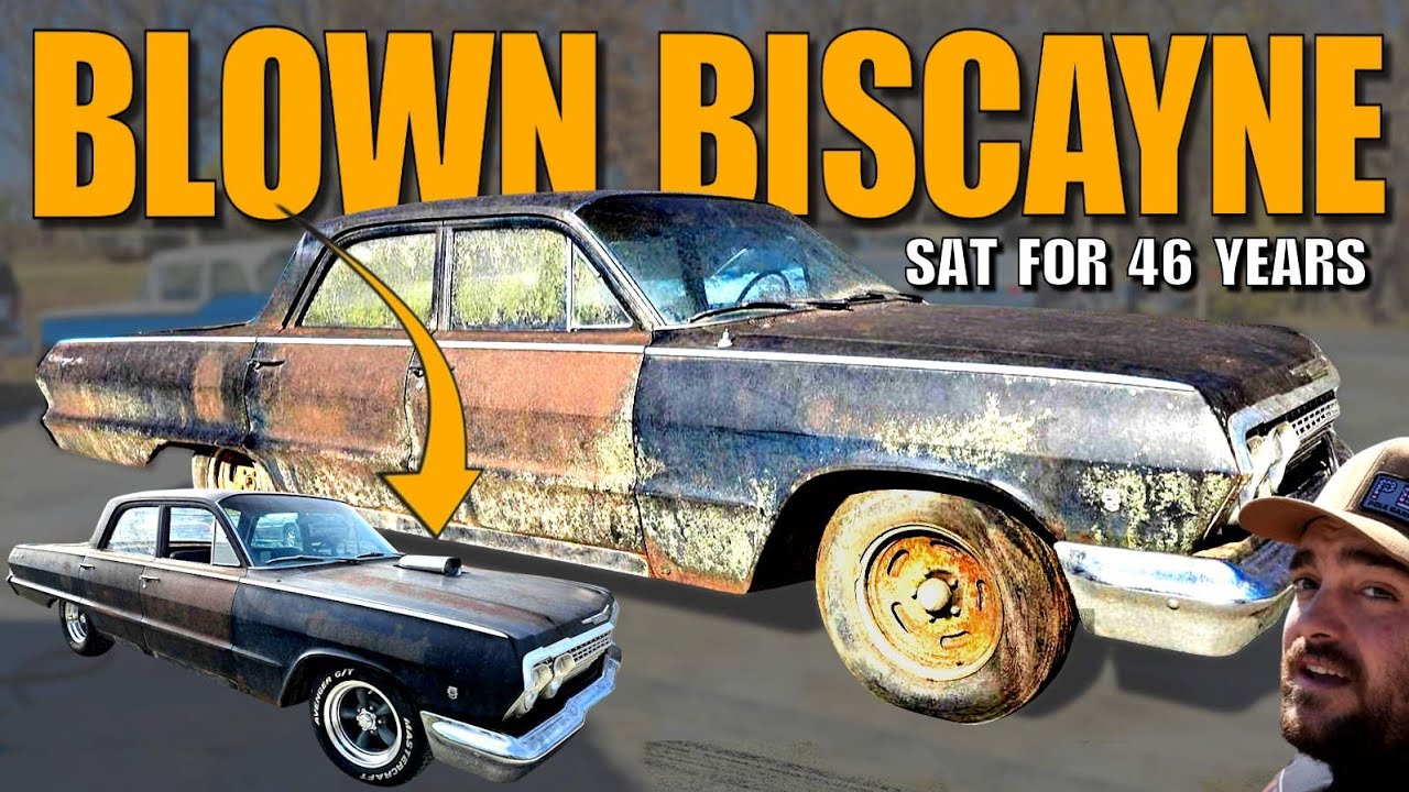 Wonder What To Do With A Biscayne That’s Been Sitting 46 Years? Answer: Blown Small Block And A 4-Speed!