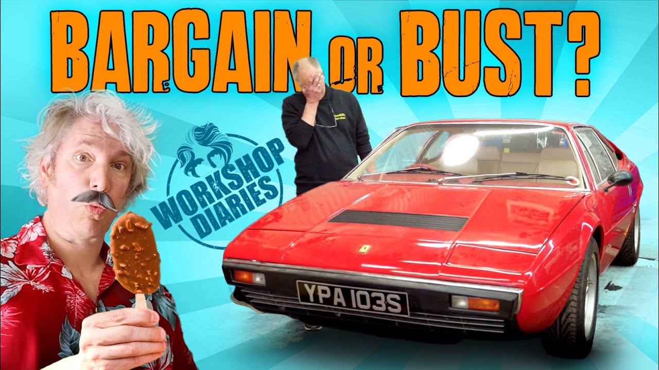 Edd China Bought The Cheapest Ferrari In Europe. Now What’s He Going To Do With It?