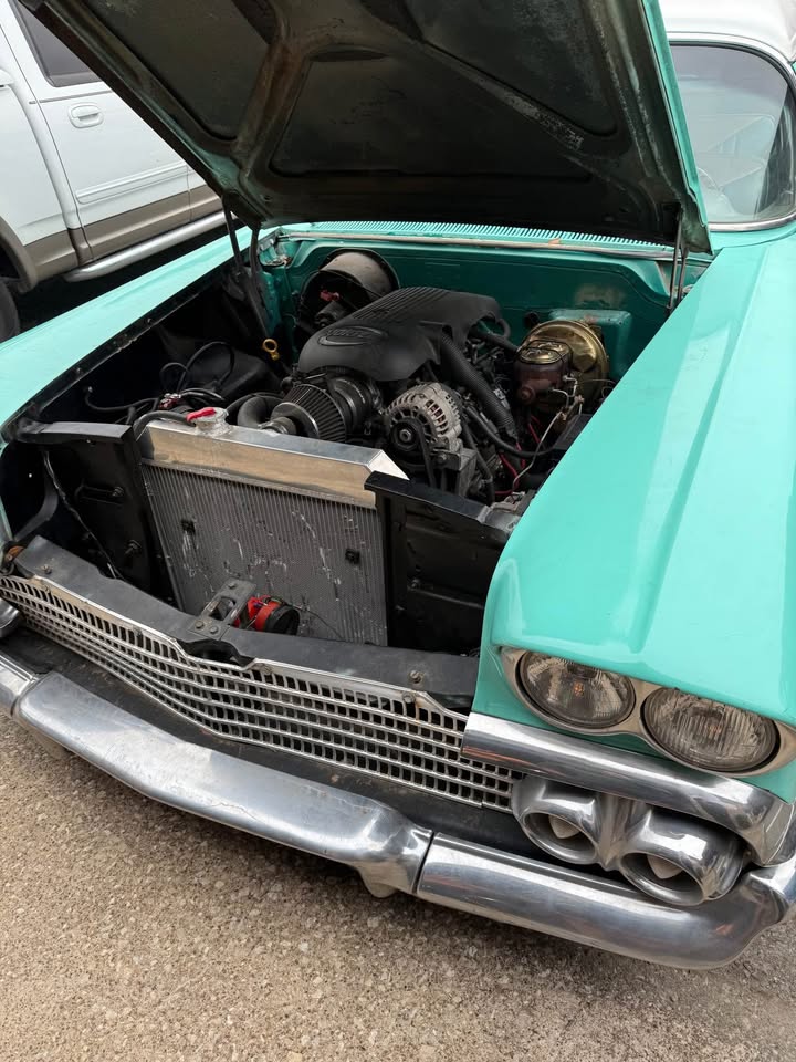 Marketplace Find: This 1958 Chevrolet Yeoman Station Wagon Is LS Swapped, On Air, And More! Awesome Power Tour Ride!