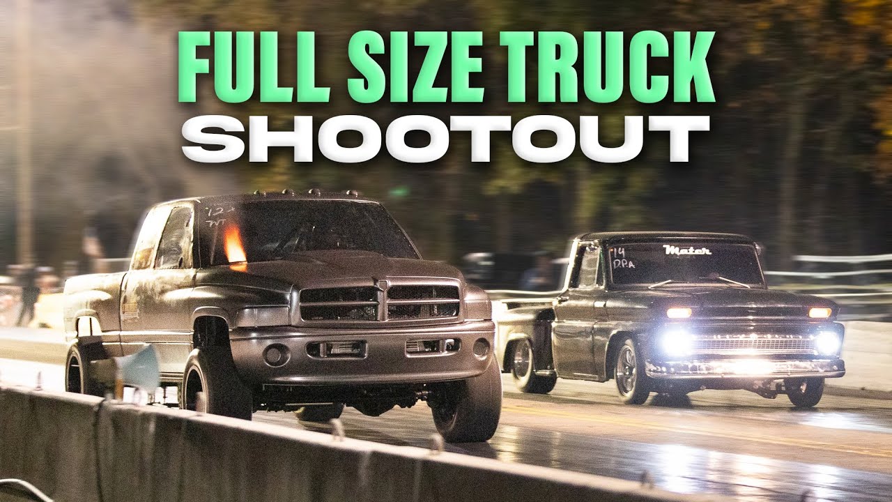 1320 Video found a TRUCKS ONLY Drag Race in Alabama (No Cars Allowed!) Check Out All The Action Right Here!