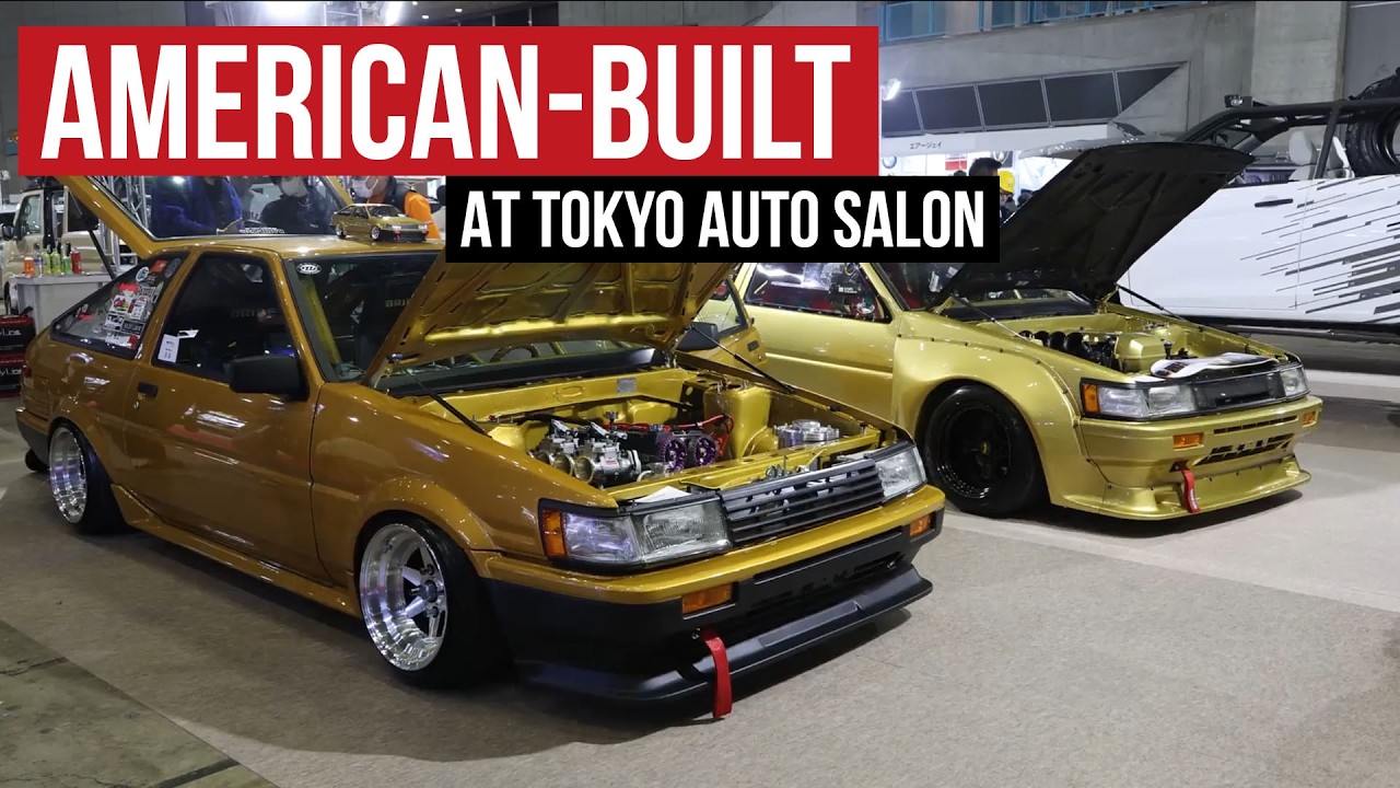 This Slammed AE86 From Northern California Wowed The Crowd At Tokyo Auto Salon 2025