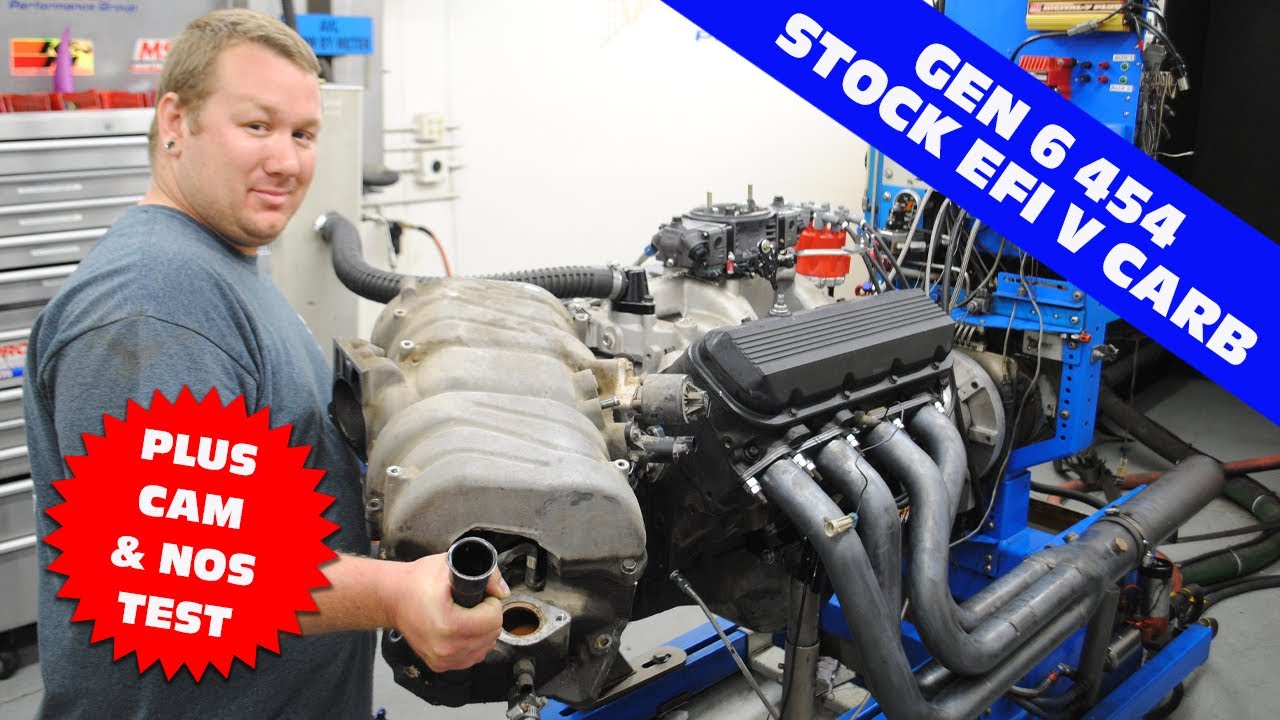 CARB VS FUEL INJECTION…WHAT MAKES MORE HP? GEN 6 BBC MODS, EFI VS CARB. HOW TO 454 CAM SWAP & NOS!