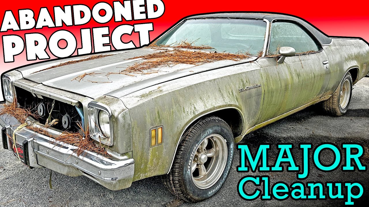 Is This Crazy? REVIVING an Abandoned BIG BLOCK El Camino Project Just to Tear It Apart? Is This Too Nice To Be A Donor?