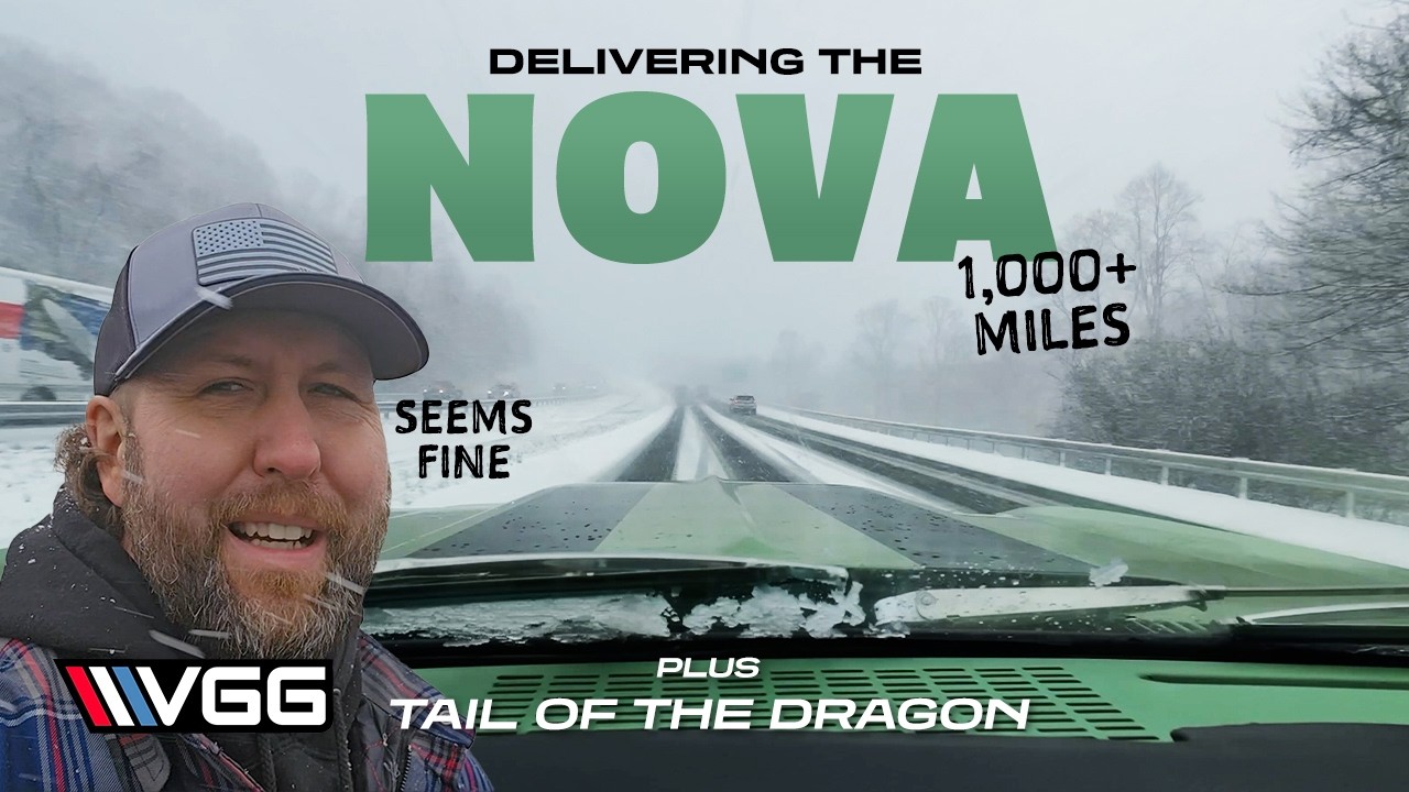 Derek Bieri Hits The Tail Of The Dragon, Drives 1,000 Miles To Deliver His Nova, And Tests It Out In The Snow Storms!