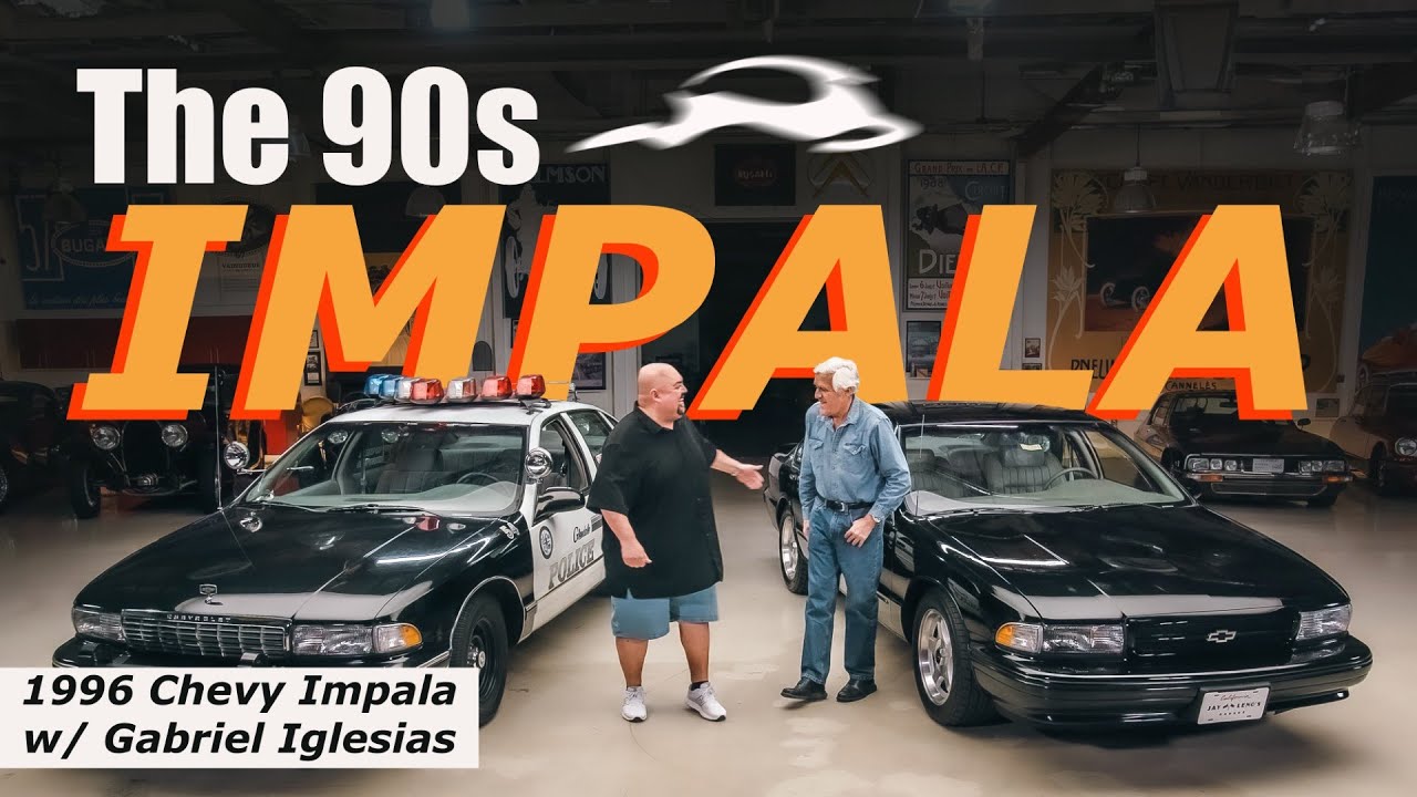 Gabriel Iglesias Visits Jay Leno’s Garage And Shows Off His Pristine 1996 Chevrolet Impala SS