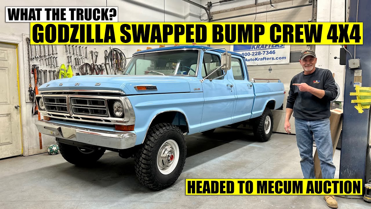 Truck Feature Video: Marc Gombosi’s 1972 Ford F250 Highboy 4×4 Restomod Crew Cab Is One Sexy Beast!