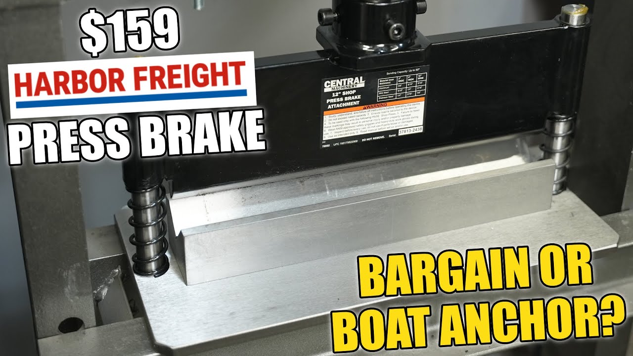 TimWelds Tested Harbor Freight’s New $159 Press Brake, And Here’s How It Compares To A Similar Model From SWAG Off-Road