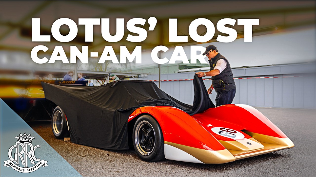 Historic Racer Feature Video: The Lotus Can-Am Rediscovered. This Is A £1 Million Track-Focused Type 66 Lotus