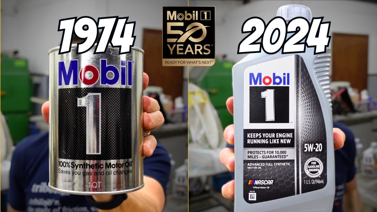 The Hidden HISTORY of Synthetic Oil (1974-2024) – 50 Years Of Mobil 1?! Synthetic Oil Is Nothing New!