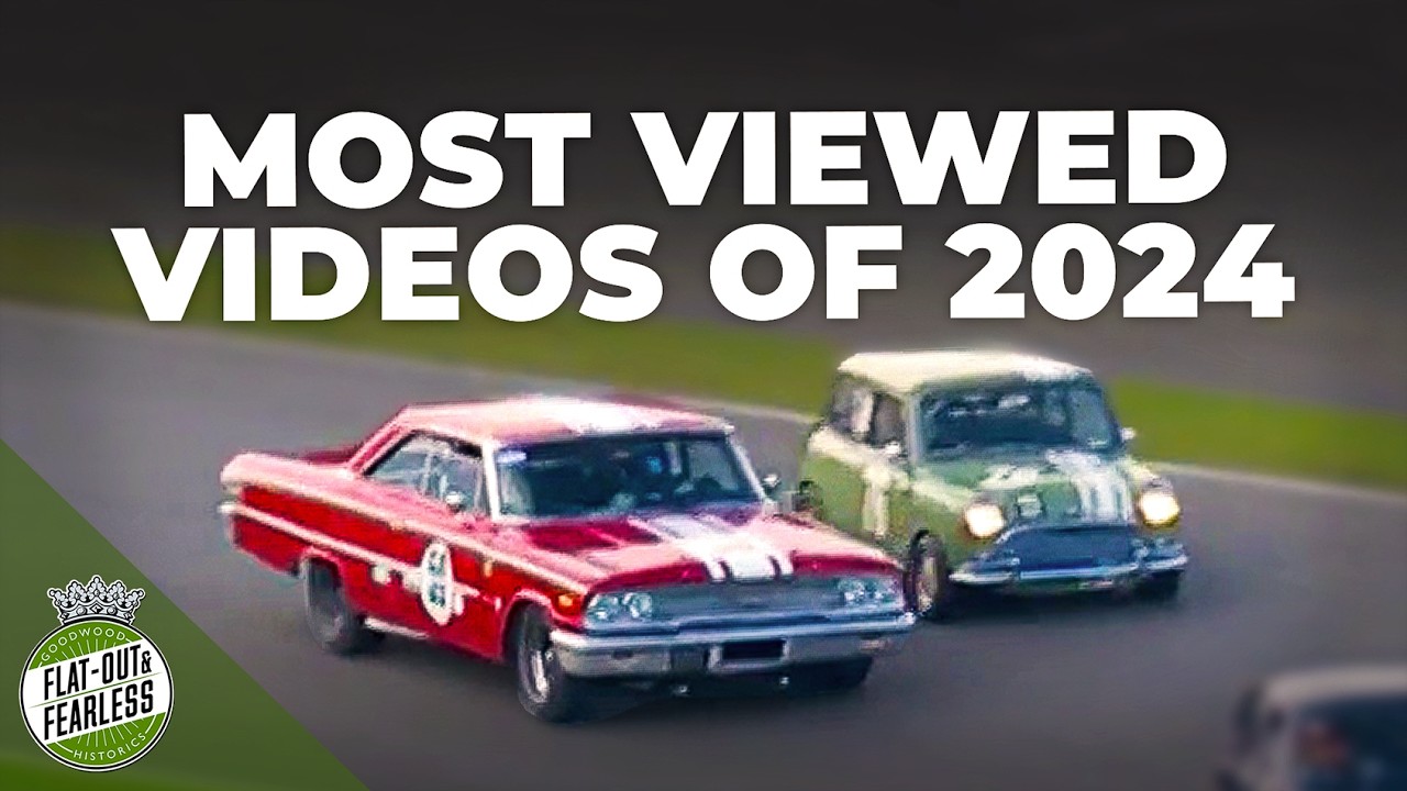 Goodwood’s Most Viewed Video Clips Of 2024 Includes Awesome Action From The Festival Of Speed And More!