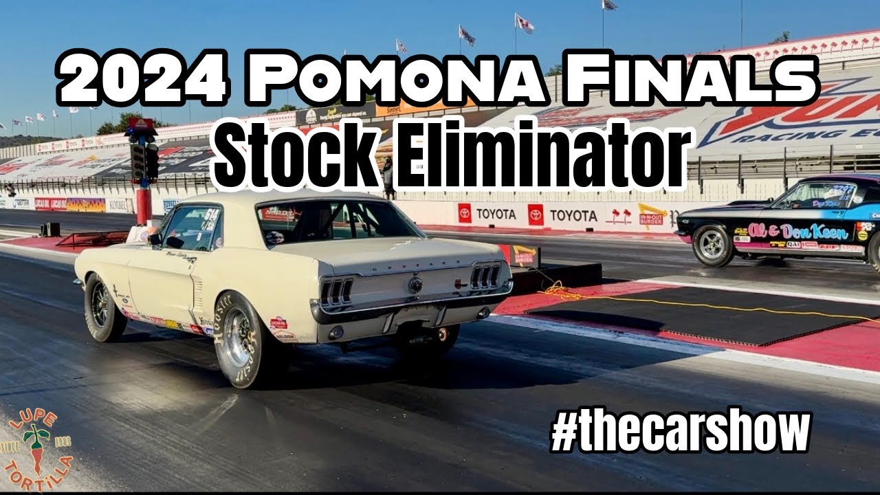 2024 Pomona Stock Eliminator NHRA In-N-Out Finals Nationals Drag Racing Muscle Cars