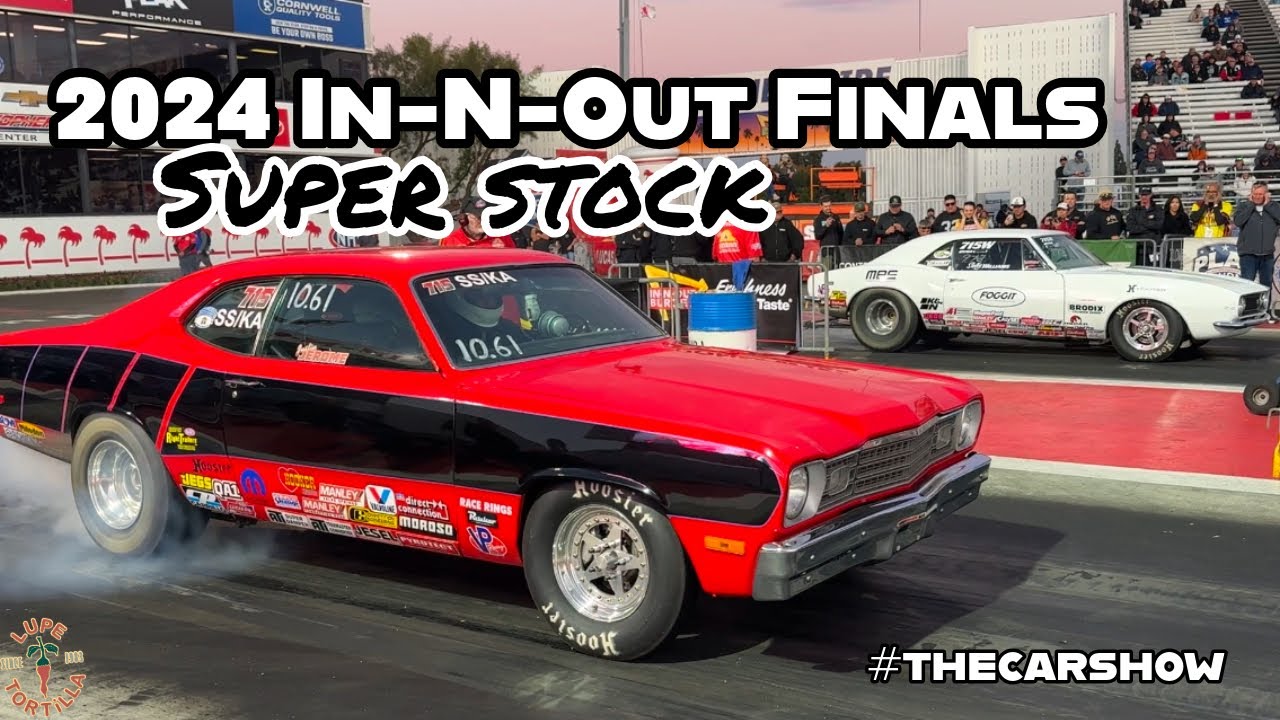 2024 Pomona Super Stock Action Video: 2024 Pomona Super Stock NHRA Nationals Drag Racing In-N-Out Finals Muscle Cars Wheelies & Interviews!