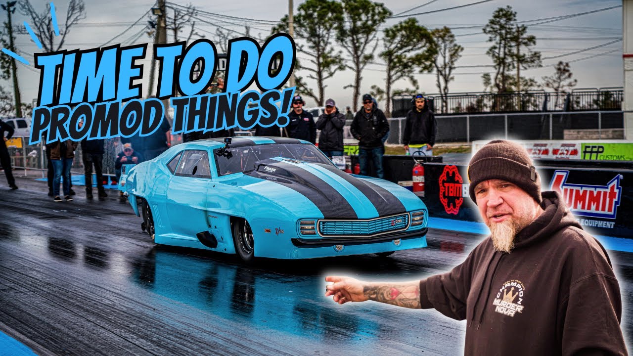 Can Team Murder Nova Get This Promod To Go Down The Track?! Day 1 Testing at US Street Nationals In Bradenton Is Here.!