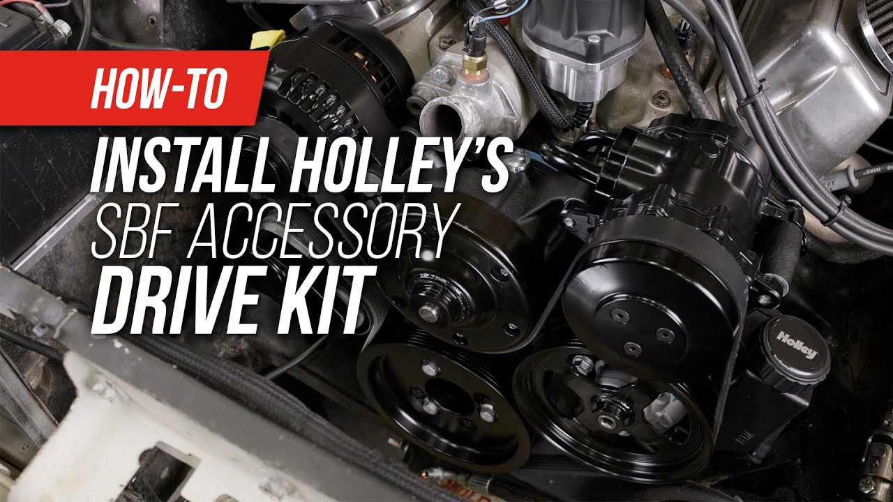 Here’s How Simple It Is to Install Holley’s Small Block Ford Accessory Drive Kit And Bring Your Small Block Into The 21st Century.