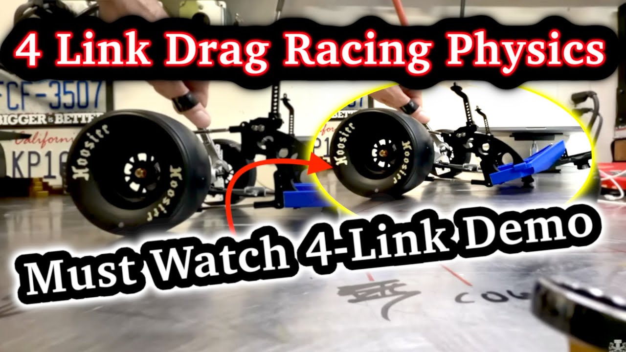 Suspension Tech: Drag Racing 4-Link Forces DEMO! What Do Squat, Anti-Squat And Neutral Really Mean?