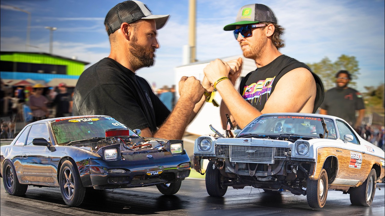 Sick Week Day 5 Video – Cleetus and Crew FIGHT to WIN the Cheap Car Challenge! Plus Near Misses, Carnage, And More!