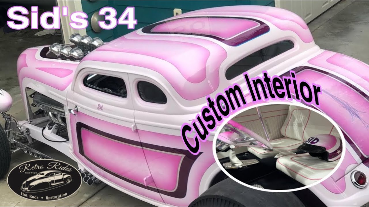 Watch A Full Custom Interior Get Built And Installed In Sid’S WILD 1934 Ford. This Car Is A Epic Old School Custom