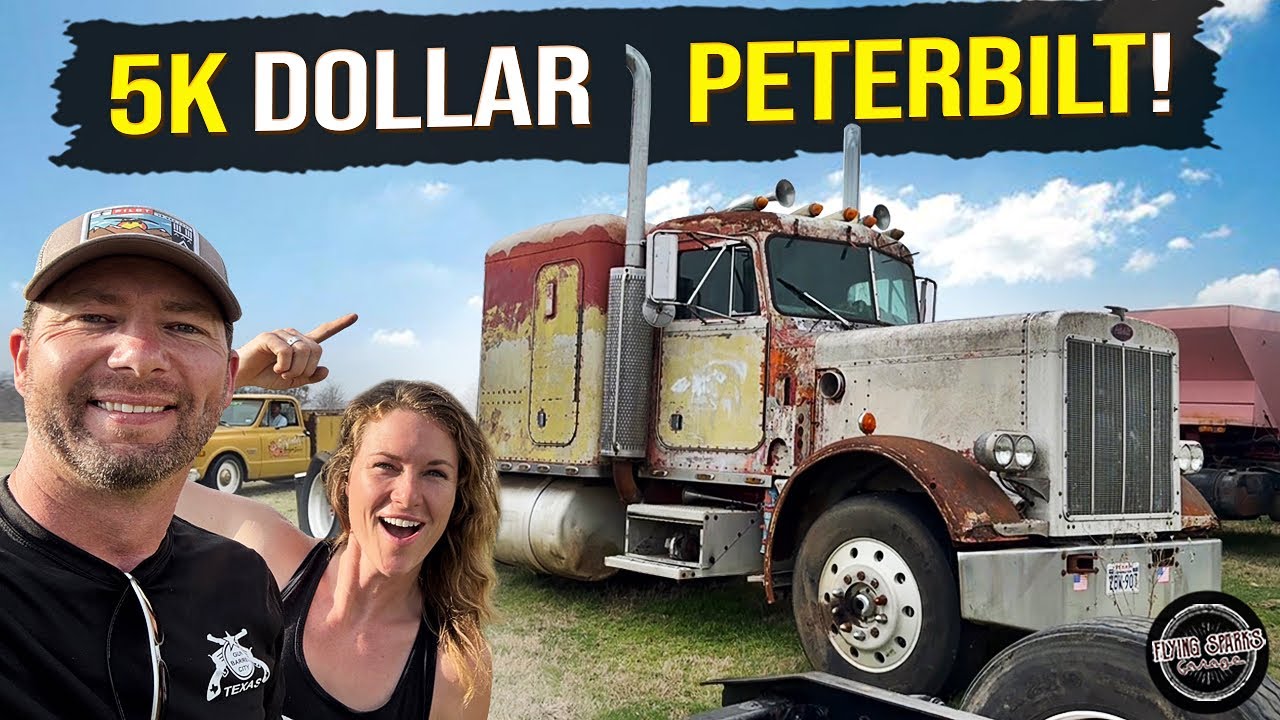 WILL IT RUN?! Aaron And Emily Picked Up This 1984 Peterbilt 359 That Has Been Parked for 20+ years. What Could Possibly Go Wrong?!