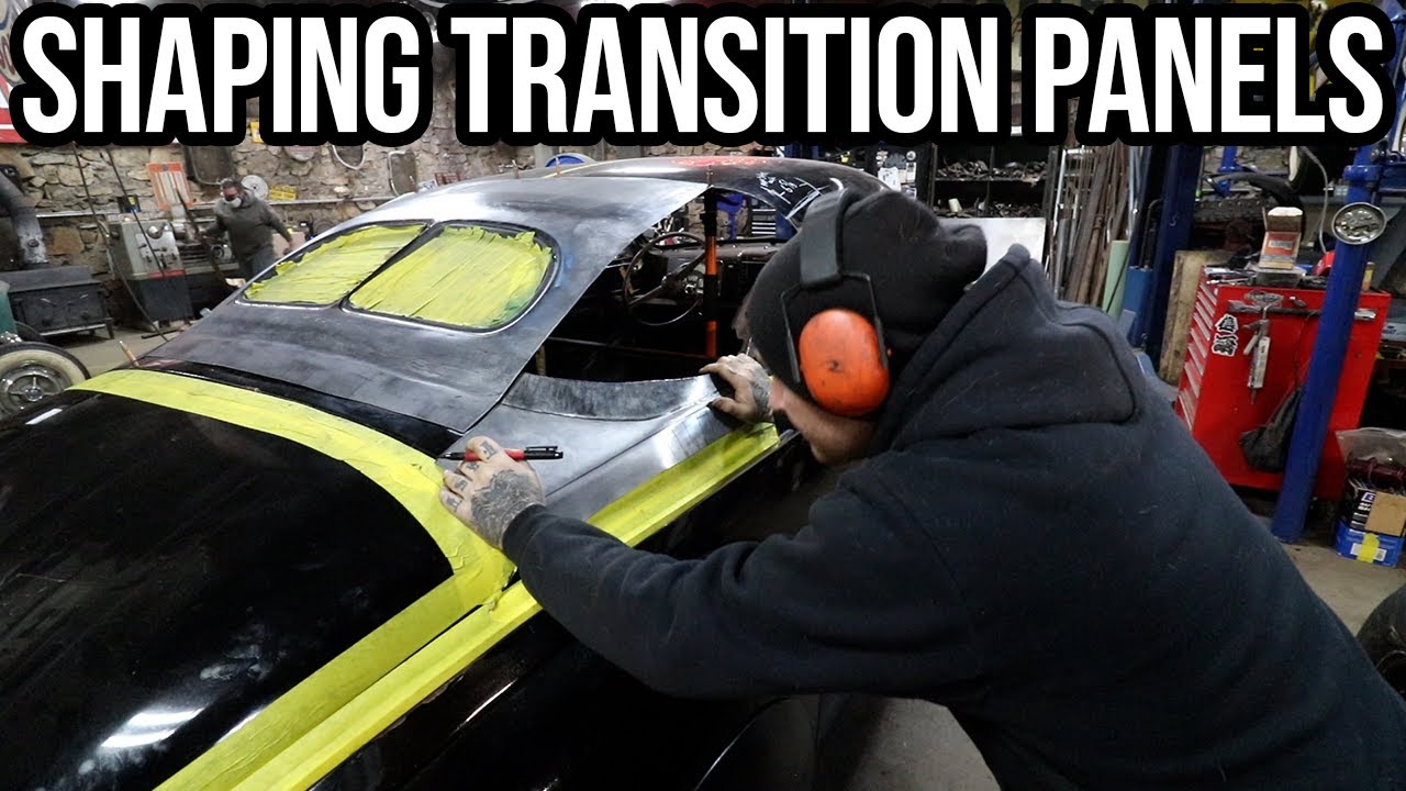 The Mangled Mercury Project: Part 5 – Shaping Transition Panels To Get The Body To Flow Into The Chopped Roof