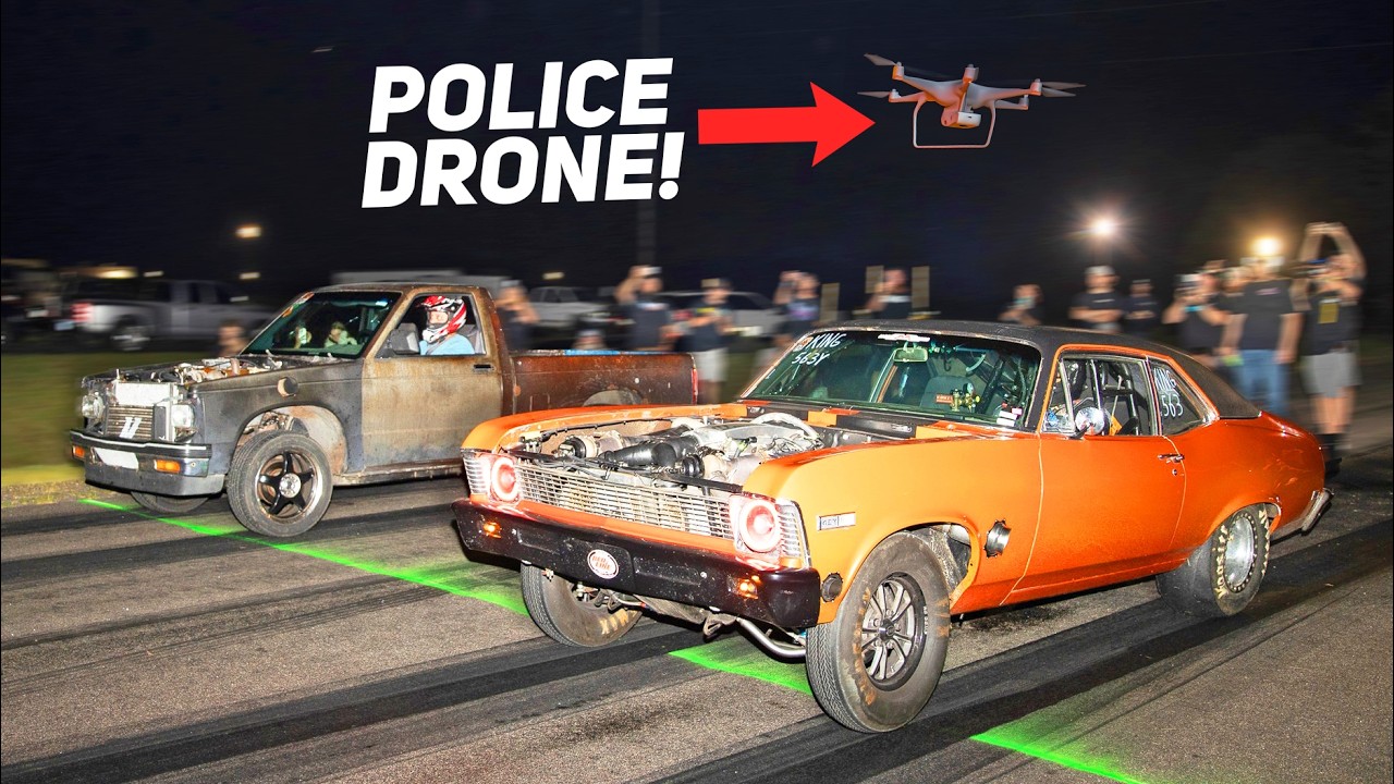 A POLICE DRONE Breaks Up Street Race At Minnesota Cash Days? This Feels Like Something From Robocop