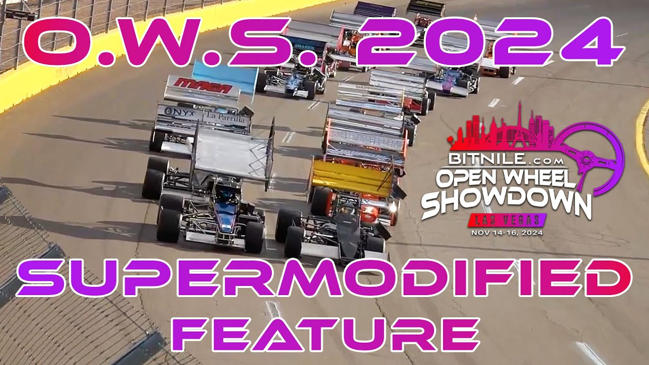 Open Wheel Shootout Supermodified Feature Race! These Beasts Are Some Of The Nastiest Cars To Race A Paved Oval