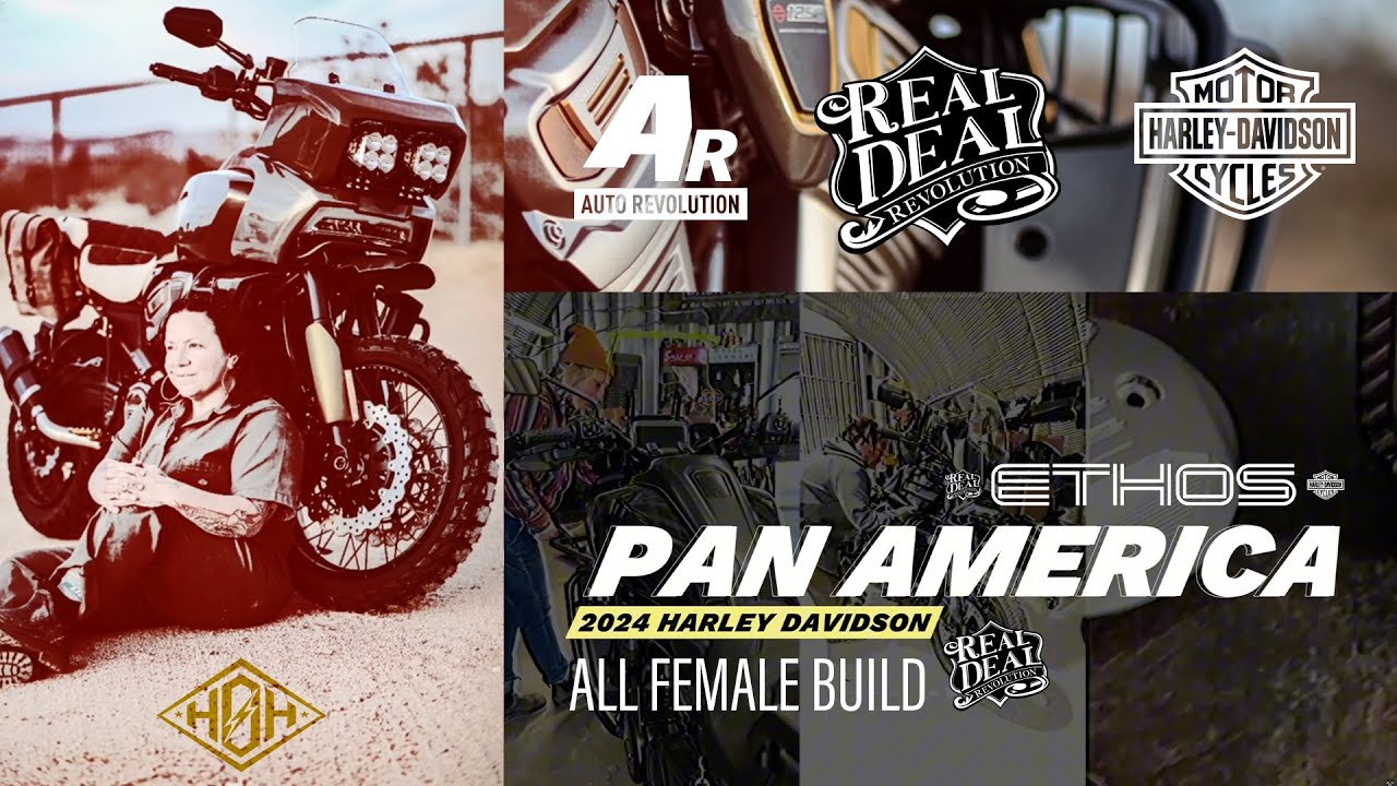 BangShift.com Presents: All-Female Ethos in the Harley Davidson Pan America Build – One Awesome Bike, One Amazing Group of Women