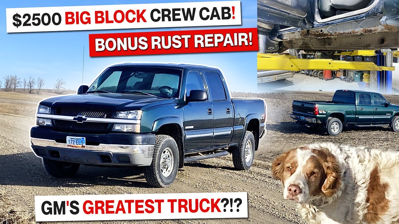 $2500 Big Block GM Crew Cab Score! Mortske Is Building A Budget Tow Rig! This GMT800 Needs Some Love, But It’s Worth It!