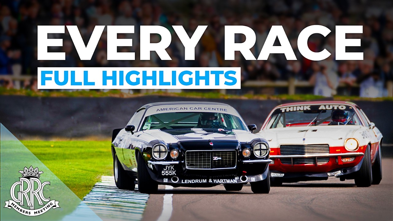 Highlight Video From Last Year’s Goodwood Member’s Race! Highlights From Every Class Including The Gordon Spice and Surtees Trophies