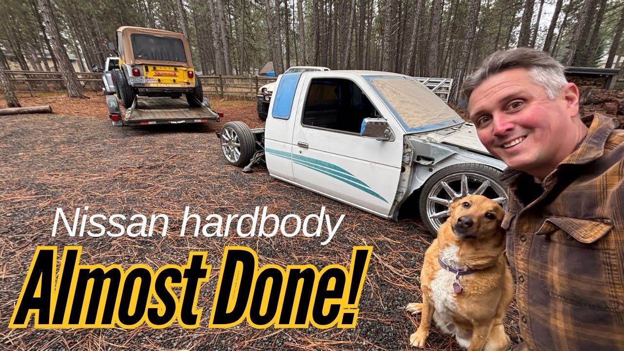 Dave Chappelle’s Body Dropped Nissan Project: The Hardbody Gets The Roll Pan, Some Body Work, Seams Sealed, And More On A Race Toward The Finish!