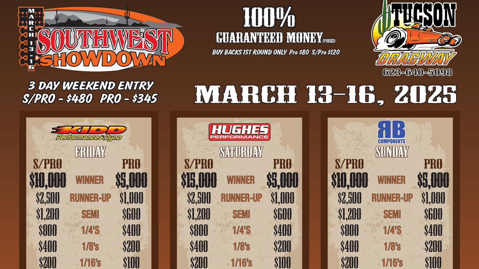 LIVE Big Money Bracket Racing: The West Coast Bracket Races Southwest Showdown Is LIVE Right Here All Weekend Long!