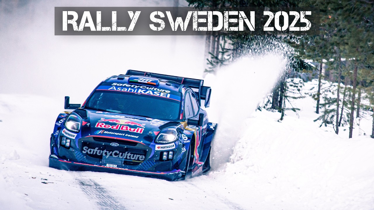 ABSOLUTE FLAT OUT WORLD RALLY CHAMPIONSHIP ACTION From The Rally Sweden 2025