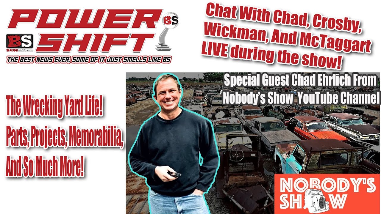 PowerShift Podcast: Junkyard Edition With Chad Ehrlich, Owner Of Huge Collector Car Yard, Nobody Else’s Auto