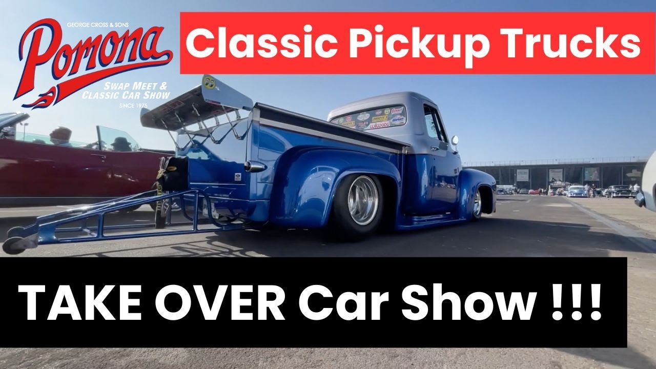 Pomona Swap Meet Video: Trucks, Trucks, And More Trucks WARNING: This Video Contains an INSANE Amount of Pickup Trucks!