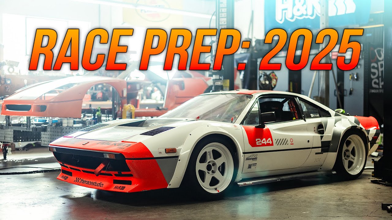 The Stanceworks, Honda-Swapped, Ferrari gets an AIR-SHIFTED Sequential Gearbox! (and VBOX HD2!)