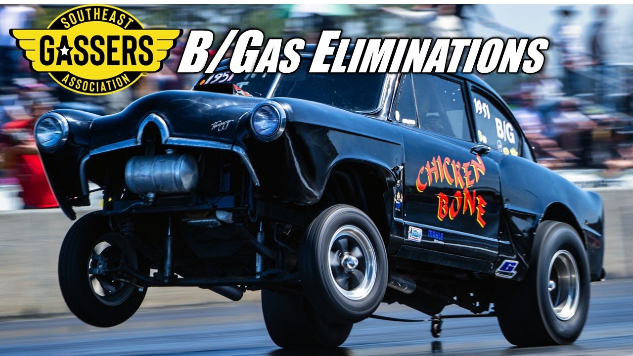 Gasser Racing Video: B/Gas Eliminations Recap – Southeast Gassers Association 2025 Season Opener At South Georgia Motorsports Park