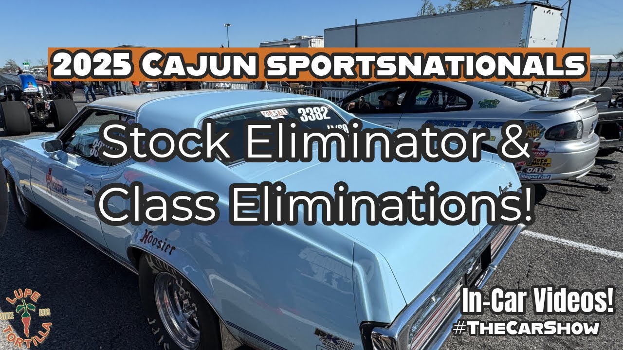 2025 Belle Rose Stock Eliminator Class Eliminations NHRA Jegs Sportsnationals Muscle Car Drag Racing