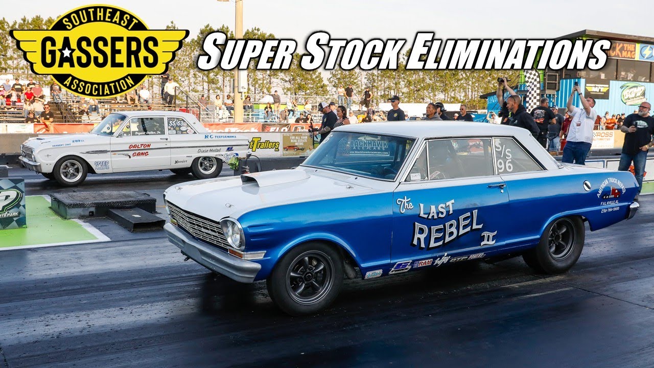 Nostalgia Super Stock Racing Video: Super Stock Eliminations Recap – Southeast Gassers Association 2025 Season Opener At South Georgia Motorsports Park