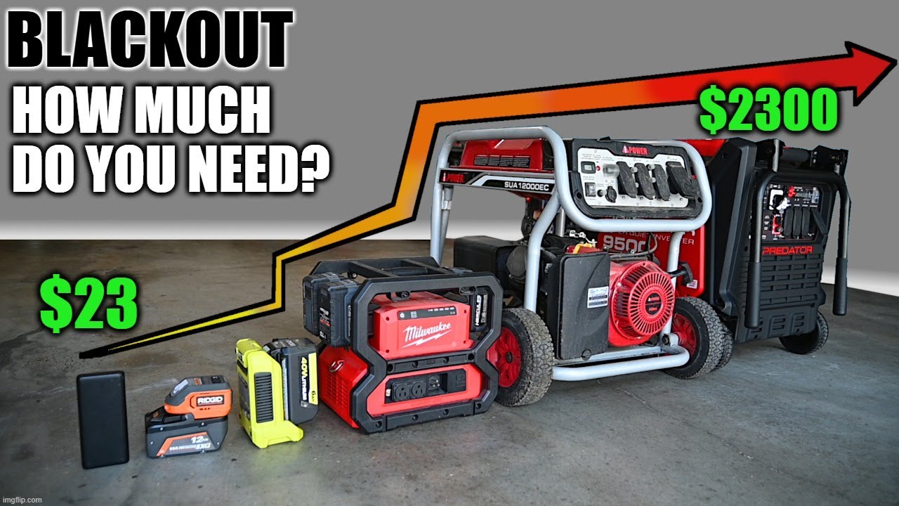 What Size Generator Do You Need In A Blackout? This Test Will Show How These Generators REALLY Perform