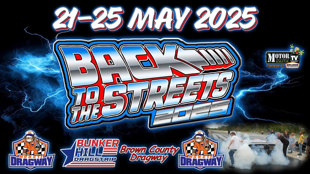 FREE Drag And Drive LIVESTREAM: Back To The Streets 2025 Has Made It Full Circle. Final Shootout Big End Banger