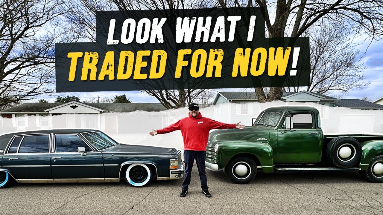 Finnegan’s Great Car Trade Experiment Part 2: Swapping an ’85 Caddy for a ’53 Chevy Truck After Swapping An El Camino For The Caddy!