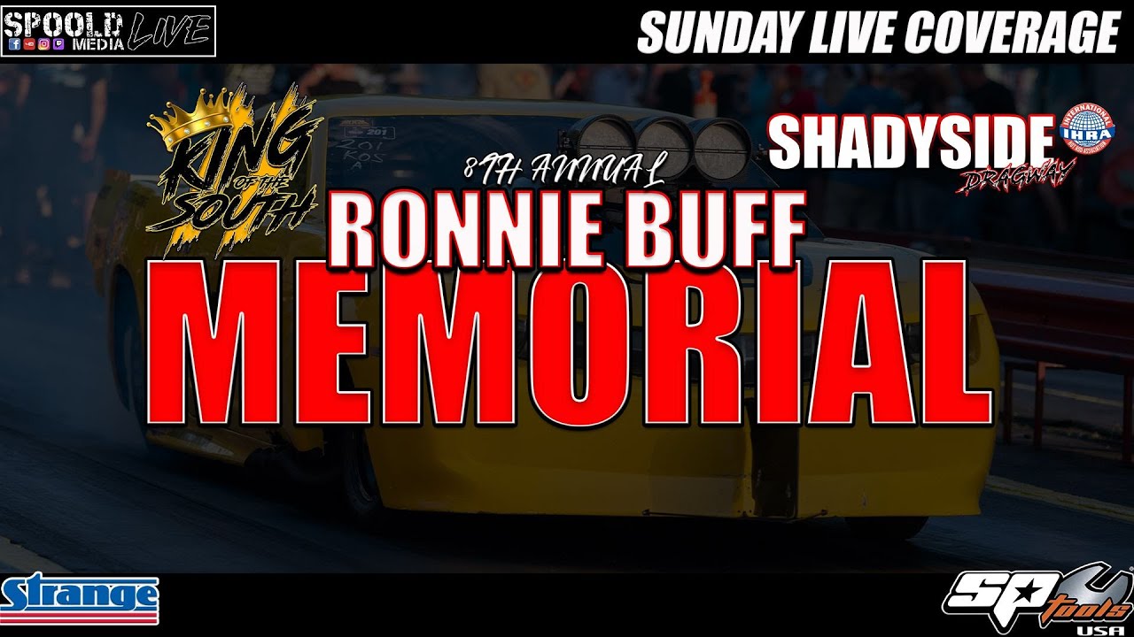FREE Drag Racing Livestream: 8th Annual Strange Engineering Ronnie Buff Memorial Saturday