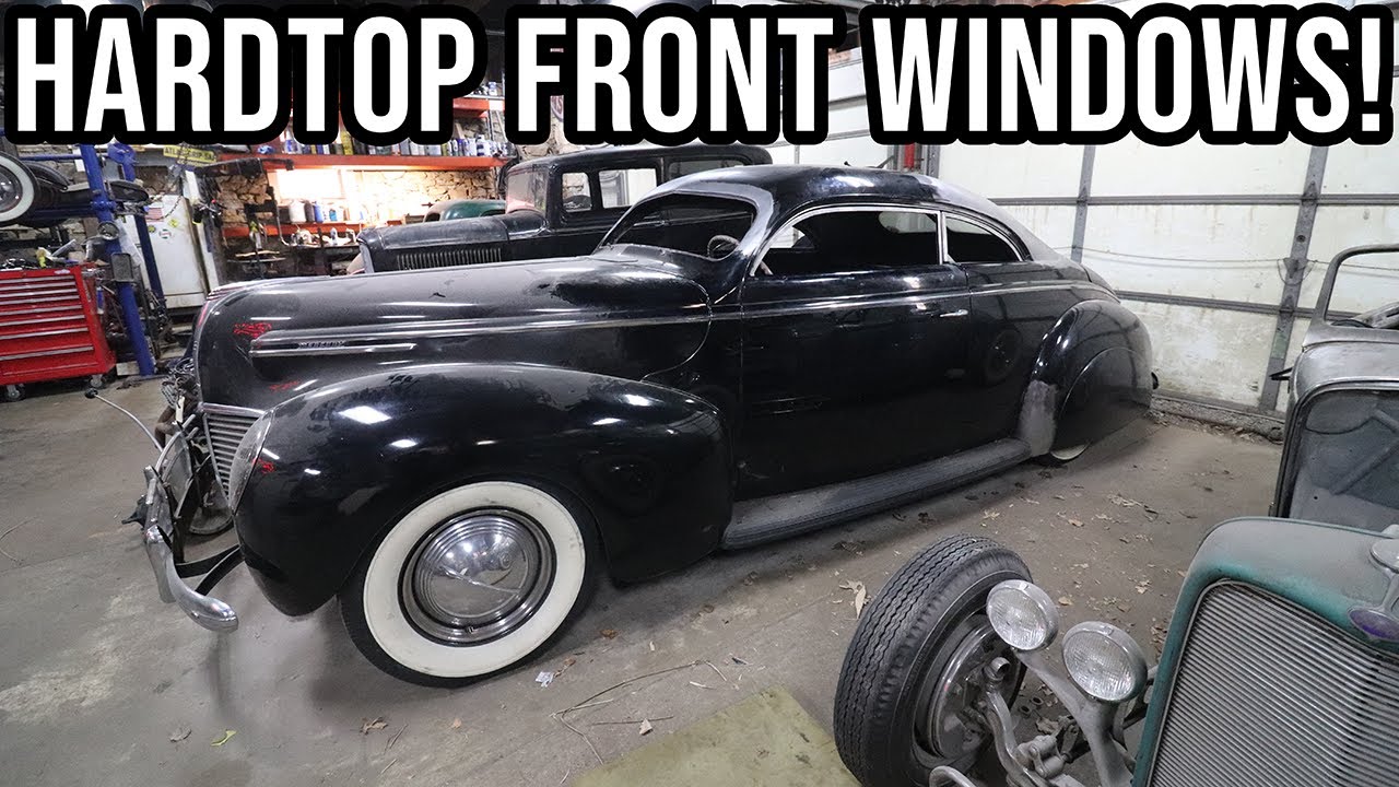 The Mangled Mercury Project: Part 13 – Building Custom Stainless Window Frames To Hardtop The Chopped Merc!