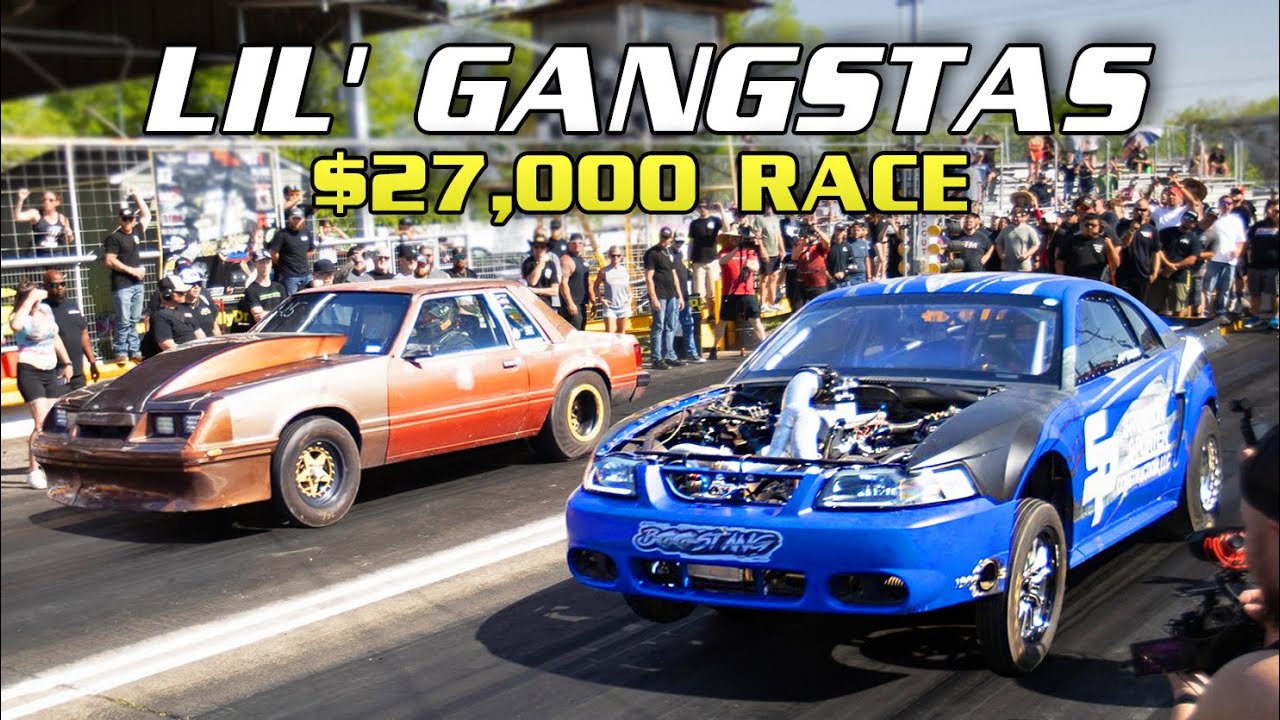 Lil Gangsta’s 28×10.50 Racing From Yello Belly: Watch 68 Small Tire Cars Battle It Out for $27,000 At The Gut!
