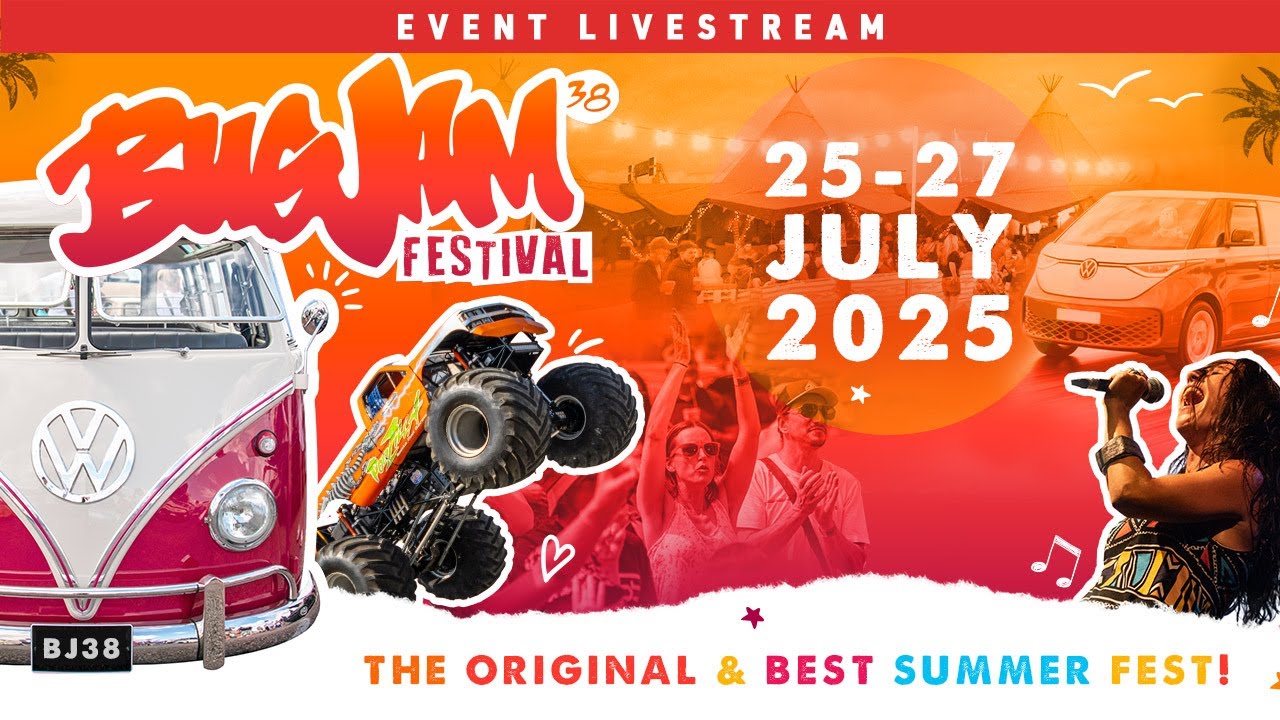 Bug Jam Festival 2025 Livestream: One Of The Coolest Summer Events At Santa Pod In England. Check Out All The Live Action Here!