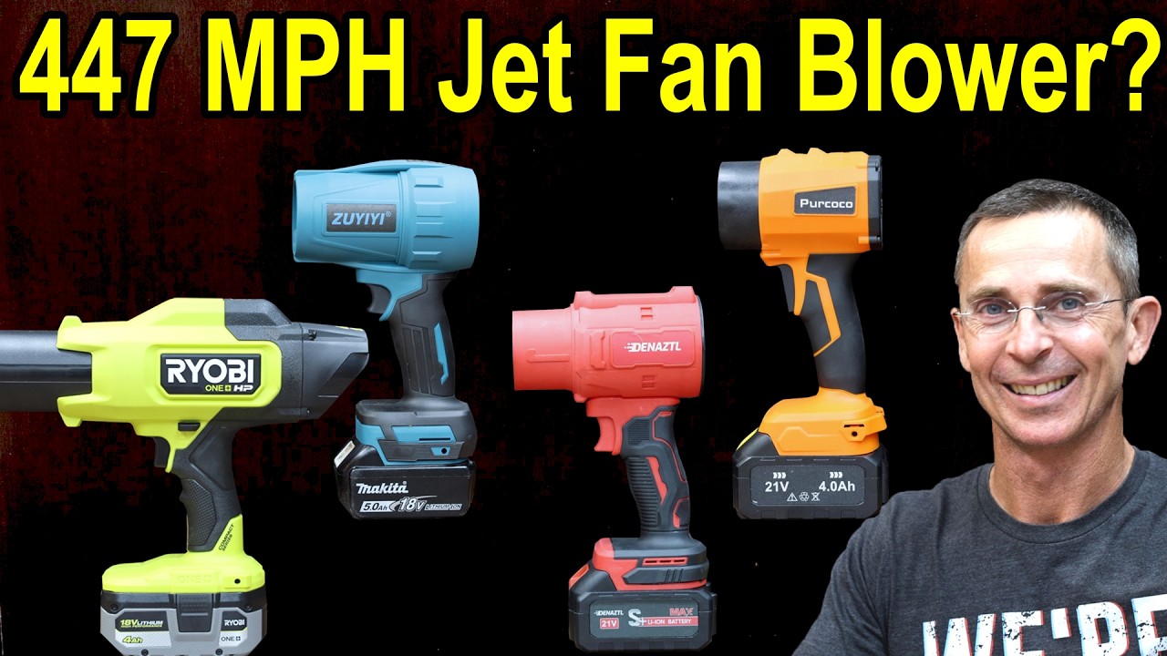 Clean The Shop, Dry The Car, Scare Your Kids, And Start Your Firepit Faster With One Of These Insane Blowers