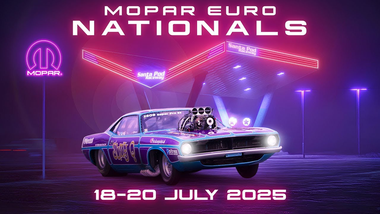 LIVE DRAG RACING IN ENGLAND! Watch The Replay Of This Weekend’s Mopar Euro Nationals From Santa Pod Right Here!