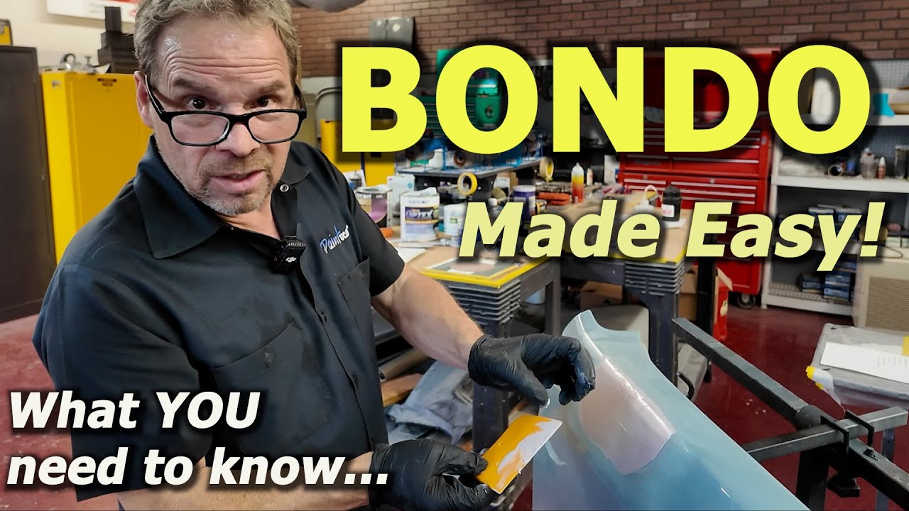 BONDO BASICS!! Body Filler Done The Right Way With Our Friend Kevin Tetz. Filler Is Good, When Used Appropriately AND Correctly!